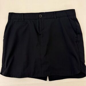 Under Armour Womens Black Golf Skirt